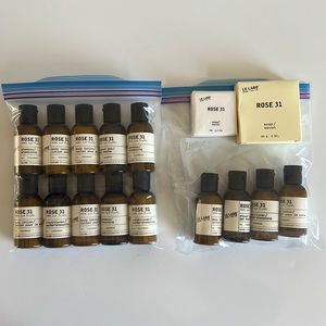 Rose 31 Le Labo body lotion/shampoo/shower gel